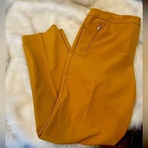 Mustard dress pants